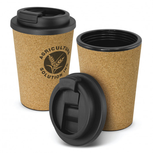 Branded Double Wall Cork Coffee Cups